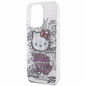 Hello Kitty IML Kitty On Bricks Graffiti Dėklas telefonui (m) iPhone 15 Pro Max - baltas (m)