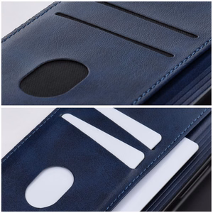 Atverčiamas dėklas Xiaomi 17 ULTRA Cubic Book, mėlynas