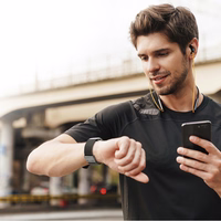 Dux Ducis dirželis (Mixture II versija) dirželis Apple Watch Ultra, SE, 9, 8, 7, 6, 5, 4, 3, 2, 1 (49, 45, 44, 42 mm) pintas diržas apyrankė juodas