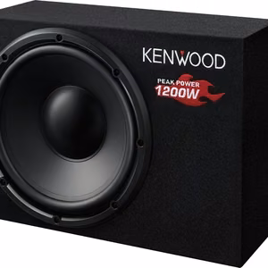 Kenwood KSC-W1200B автомобильный сабвуфер в корпусе 300 W