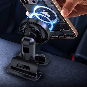 Dudao F25 MagSafe-compatible car mount dashboard or windshield - juodas