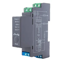 Shelly Pro 2 DIN Rail 2-channel Relay, WiFi/LAN