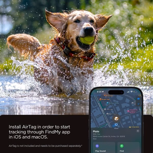 Spigen Tough Armor antkaklis AirTag 1/2 dėklas - juodas