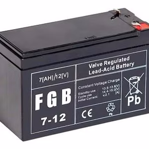 EMU baterija 12V 7Ah VRLA FGB7-12