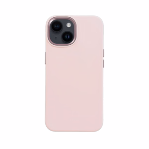 Crong Color Cover LUX Magnetic dėklas, skirtas iPhone 15 Plus, suderinamas su MagSafe, rožinis