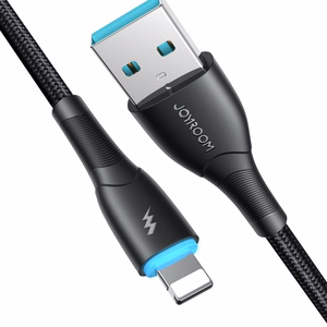 Joyroom Starry Series SA32-AL3 3A кабель USB-A Lightning 1м - чёрный