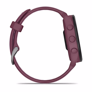 Garmin Forerunner 165 Music – GPS išmanusis laikrodis, AMOLED, 43 mm, violetinis