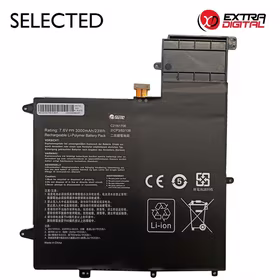 Nešiojamo kompiuterio baterija ASUS C21N1706, 3000mAh, Extra Digital Selected