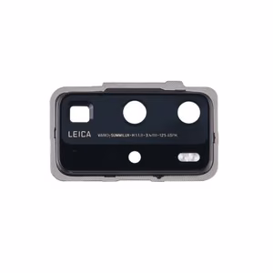 Huawei P40 Pro kameros stikliukas juodas (tik stikliukas) ORG