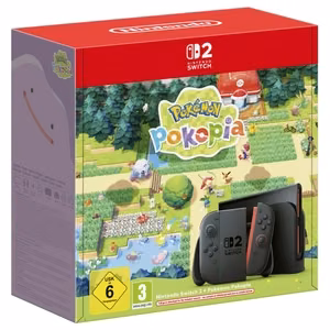 Nintendo Switch 2 & Pokemon Pokopia nešiojamoji žaidimų konsolė 20,1 cm (7.9") 256 GB Lietimui jautrus ekranas „Wi-Fi“ Juoda