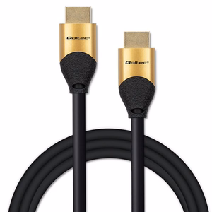 Qoltec 50356 HDMI v2.1 laidas ypač didelio greičio 8K, 60 Hz, 28AWG, aukso, 3 m