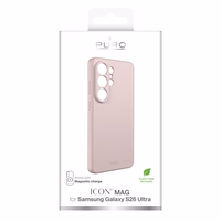 Puro ICON MAG Protective Dėklas for Samsung Galaxy S26 Ultra Silikoninis suderinamas su MagSafe - rožinis