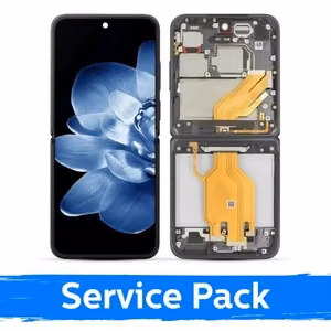 Xiaomi Mix Flip LCD ekranas su rėmeliu, juodas (gamintojo serviso pakuotė)