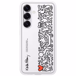 Samsung Flipsuit Case dėklas Samsung Galaxy S25, baltas