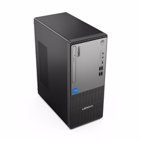 Lenovo ThinkCentre neo 50t Gen 5 Intel® Core™ i7 i7-14700 16 GB DDR5-SDRAM 512 GB SSD Windows 11 Pro Tower PC Juoda, Pilka
