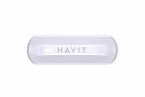 Havit TW970 - TWS belaidės ausinės į ausis (baltos spalvos)