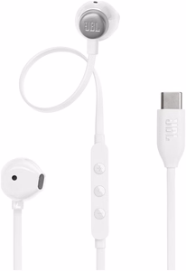 Wire earphones USB C JBL 305C white