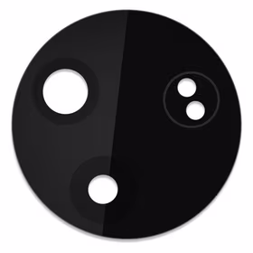 Xiaomi Poco F7 Pro kameros stikliukas Black (only lens) ORG