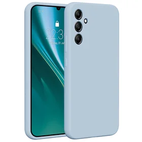 Etteri silikoninis dėklas telefonui Samsung Galaxy A34 5G šviesiai mėlynas