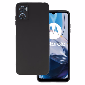 Nugarinis dėklas MATT MOTOROLA MOTO E22/E22i juodas