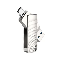 USB atmintinė Borofone BUD3 Soul USB 3.0 + Type C 128GB