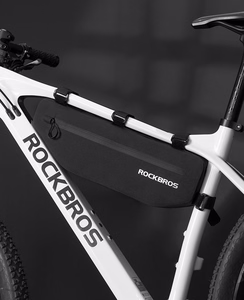 Rockbros AS-043 Velcro dviračio krepšys, 3l - juodas