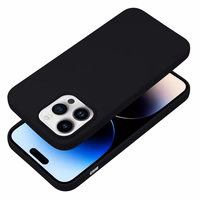 Minkštas dėklas telefonui IPHONE 14 Pro Max juodas