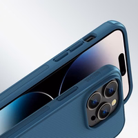 Dėklas Nillkin Super Frosted Shield Pro Magnetic Apple iPhone 14 Pro Max mėlynas