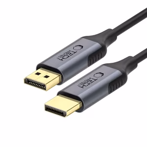 Кабель Tech-Protect UltraBoost DisplayPort DisplayPort 1.4 4K 60Hz 2 м - чёрный