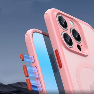 ESR Classic Pro Rinkinys Halolock Magnetinis dėklas iPhone 16 Pro Max - Rožinis