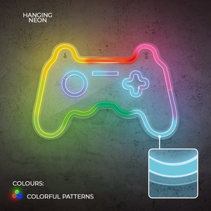 Neon LED RGB GAMEPAD FLRNE04 + RC Forever Light