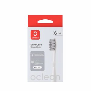Oclean Professional Gum Care šepetėlių galvutės 6 vnt. W06, baltos