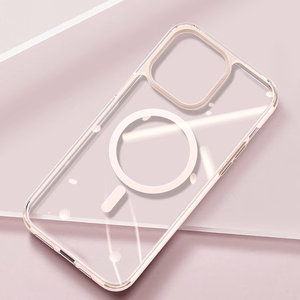 Dux Ducis Clin2 чехол для iPhone 14 Plus магнитный MagSafe розовый