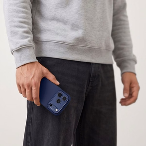 Tech-Protect Uniq MagSafe CC dėklas iPhone 18 Pro Max / 17 Pro Max, tamsiai mėlynas