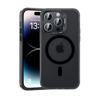 Benks magnetinis Lucid Armor dėklas telefonui iPhone 15 Pro Max - juodas