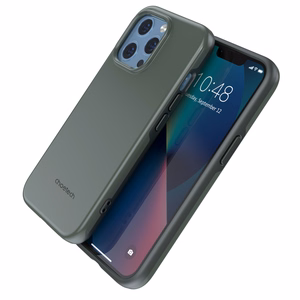 Dėklas telefonui iPhone 13 Pro – atsparus kritimui, skirtas MagSafe, juodas (PC0113-MFM-GN)