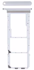 SIM kortelės laikiklis Samsung A057 A05S 2023 Silver originalus (service pack)