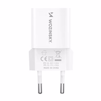 Wozinsky WWCEAC GaN USB-A USB-C 33W sieninis įkroviklis - baltas