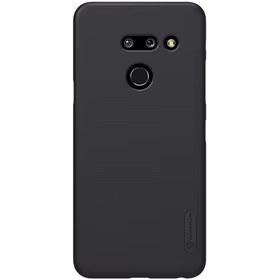 NILLKIN Matinis apsauginis dėklas + stovas LG G8 THINQ juodas