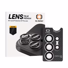 Apsauginis grūdintas stiklas Tel Protect 3D Lens Aramid Series on camera for Samsung Galaxy S26 Ultra (lęšis 5 vnt.)