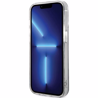 Guess IML 4G magnetinis dėklas telefonui iPhone 15 Pro - juodas