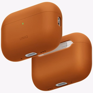 Uniq Lino silikoninis dėklas AirPods Pro 3 - oranžinis
