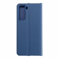 LUNA knygos dėklas Samsung S21 mėlynas