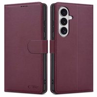 Tech-Protect Piniginė Dėklas for Samsung Galaxy S26 - bordo