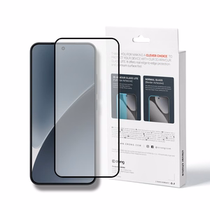 Crong 3D Armour Glass Lite visą paviršių klijuojamas grūdintas apsauginis stiklas Xiaomi 15 ekranui