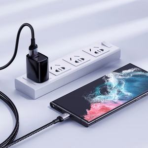 Joyroom Extraordinary Series A10 USB-A / USB-C 3A kabelis 1.2 m - juodas