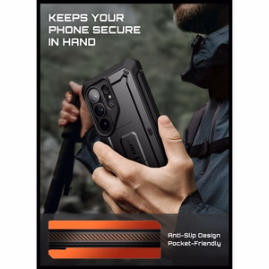 "Supcase Unicorn Beetle Pro" 2 vnt. dėklų, skirtų "Samsung Galaxy S26 Ultra" - juodi