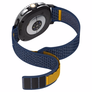 SPIGEN ATHLEX AIR dirželis SAMSUNG GALAXY WATCH 8 / CLASSIC (40 / 44 / 46 MM) ACTIVE tamsiai mėlynas