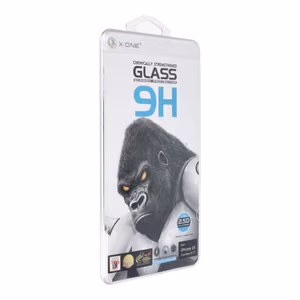 X-ONE Pilnas Dangtis Itin Stiprus Skaidrus - iPhone 15 Pro Max grūdintas stiklas 9H