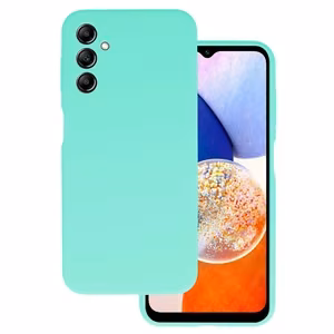 Силиконовый чехол Silicone Lite для Samsung Galaxy M34 5G мятный
